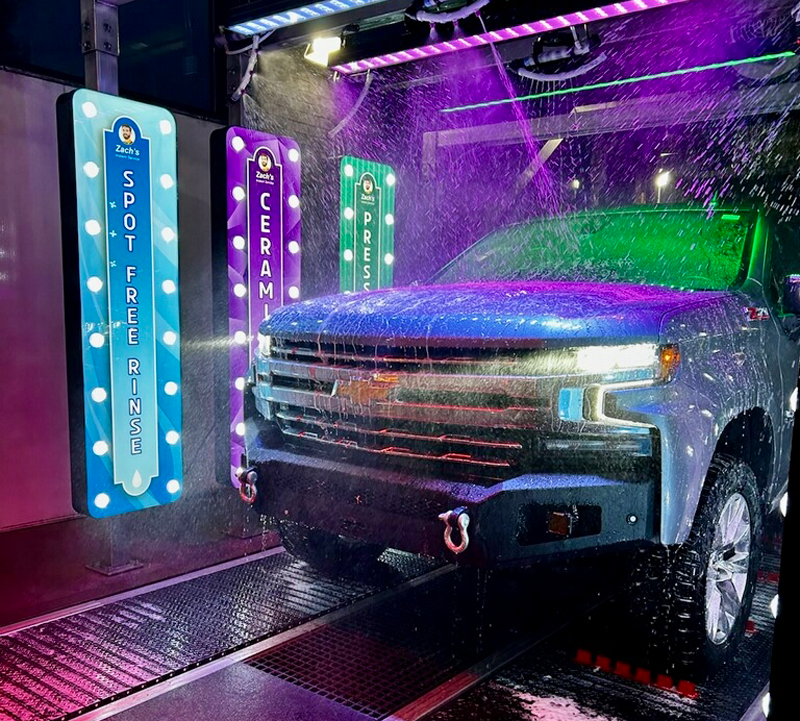 Chicago's newest express car wash - Zach's Car Wash